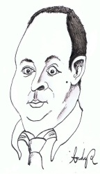 Samuel Hooper - Daily Politics - BBC - Caricature - Sketch - Cartoon - 2