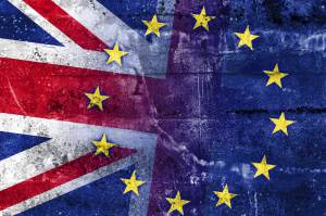 European Union - United Kingdom - Britain - Flags