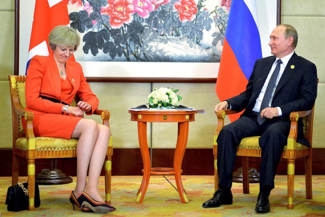 Russia - Vladimir Putin - Brexit - EU Referendum - Hacking - Theresa May